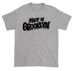 Made in Brooklyn Tee (Grey/black) by Peter Paid