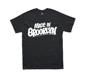 Made in Brooklyn Tee (black/white) by Peter Paid
