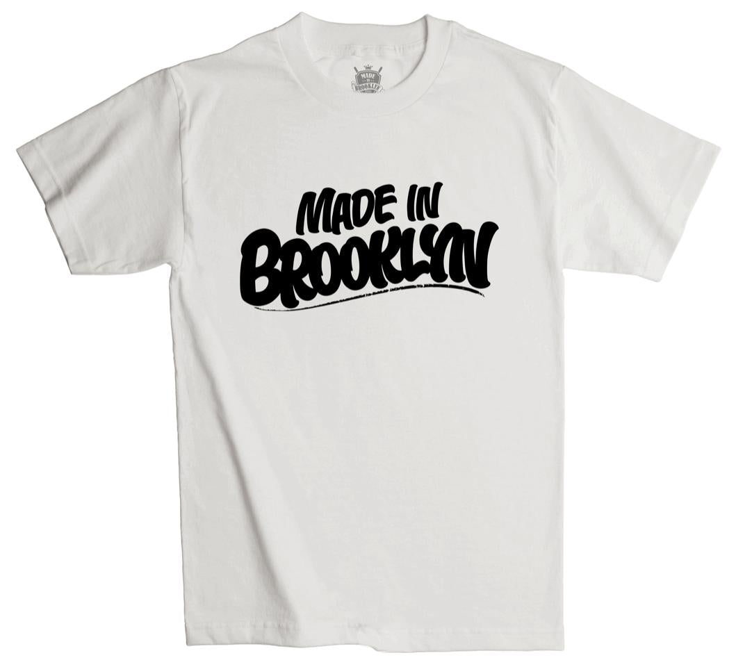 Made in Brooklyn Tee (white/black) by Peter Paid
