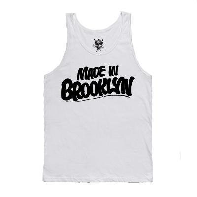 Made in Brooklyn Tank Top (white) by Peter Paid